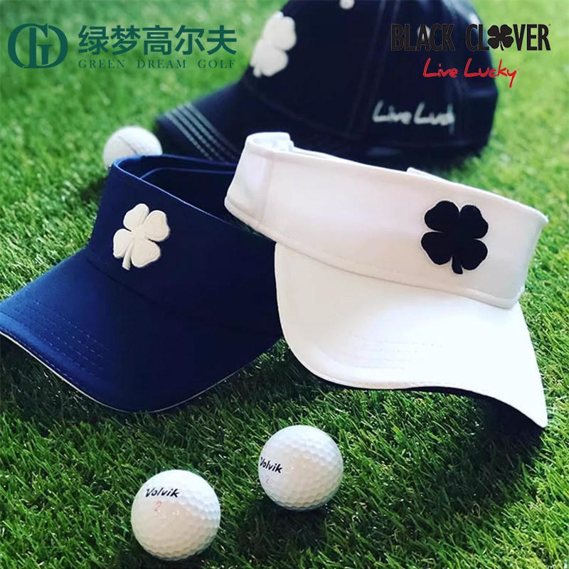 BLACK CLOVER高尔夫球帽空顶男女士运动时尚百搭无顶帽遮阳帽golf,淘宝优惠券,粉丝福利购,淘宝优惠卷