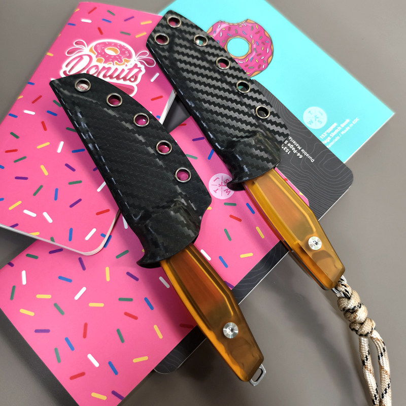 PEI轻量ULTEM手柄 家用户外厨房烹饪用具果蔬菜刀具14C28N不锈钢,淘宝优惠券,粉丝福利购,淘宝优惠卷