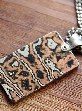 美国williamhenry威廉铜挂坠项链