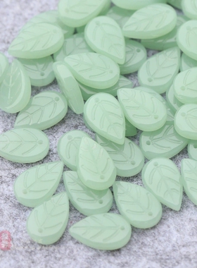挂件手链diy琉璃树叶手工手链