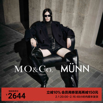 MOCo MUNN designer joint handmade bookings padded shoulder wool suit jacket