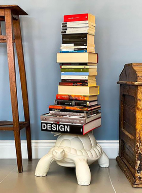 高档家居设计乌龟书架茶几摆件