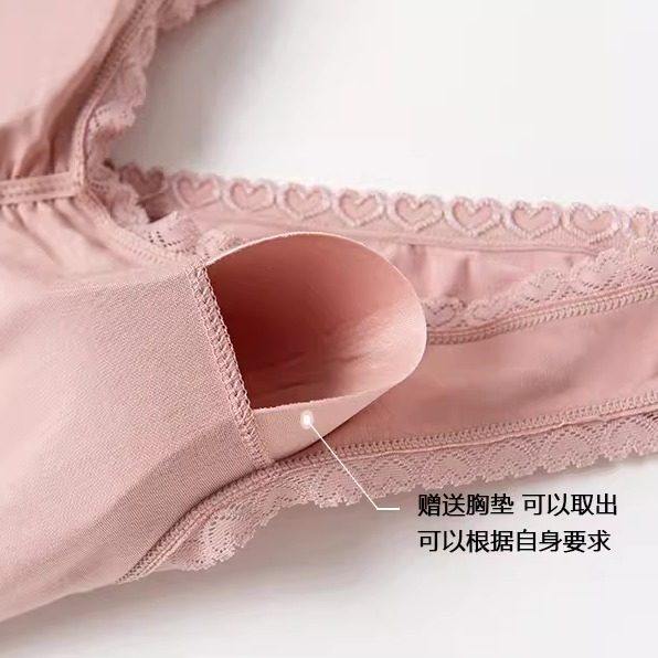 莫代尔薄款中老年内衣女无钢圈背心式文胸高弹运动防下垂大码胸罩,淘宝优惠券,粉丝福利购,淘宝优惠卷