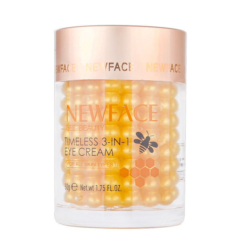 新面孔金眼霜官方正品蜂毒3合1眼袋 千纸鹤化妆品眼霜