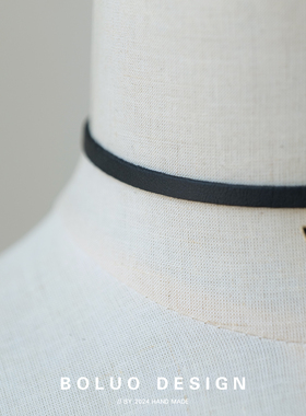 菠萝手作甜酷辣妹三角形锁骨链