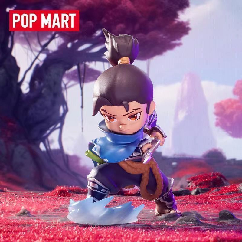 现货POPMART泡泡玛特LOL英雄联盟经典人物系列盲盒手办金克丝阿狸-图1