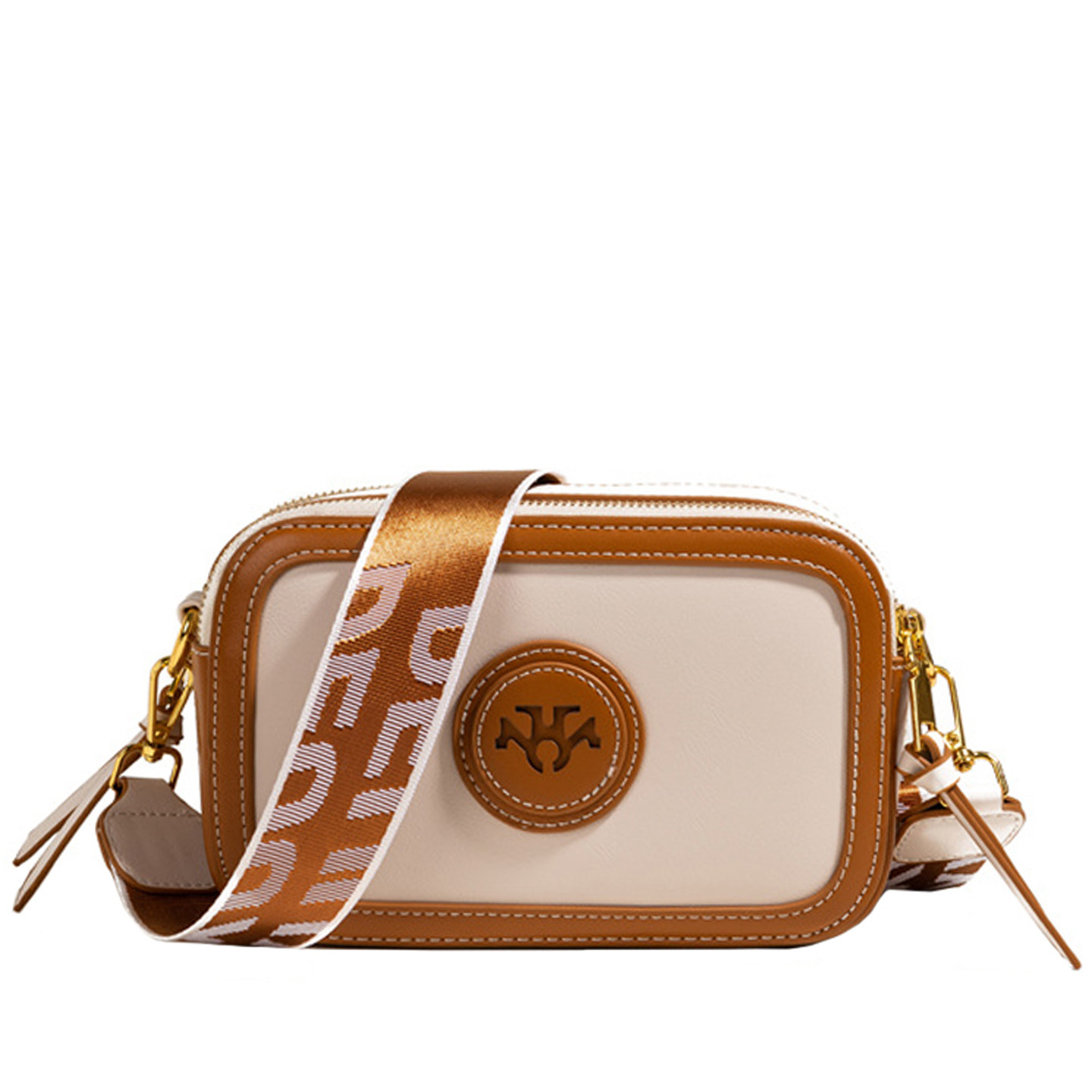 小众设计包包女2025新款高级感撞色小方包大容量宽肩带单肩斜挎包,淘宝优惠券,粉丝福利购,淘宝优惠卷