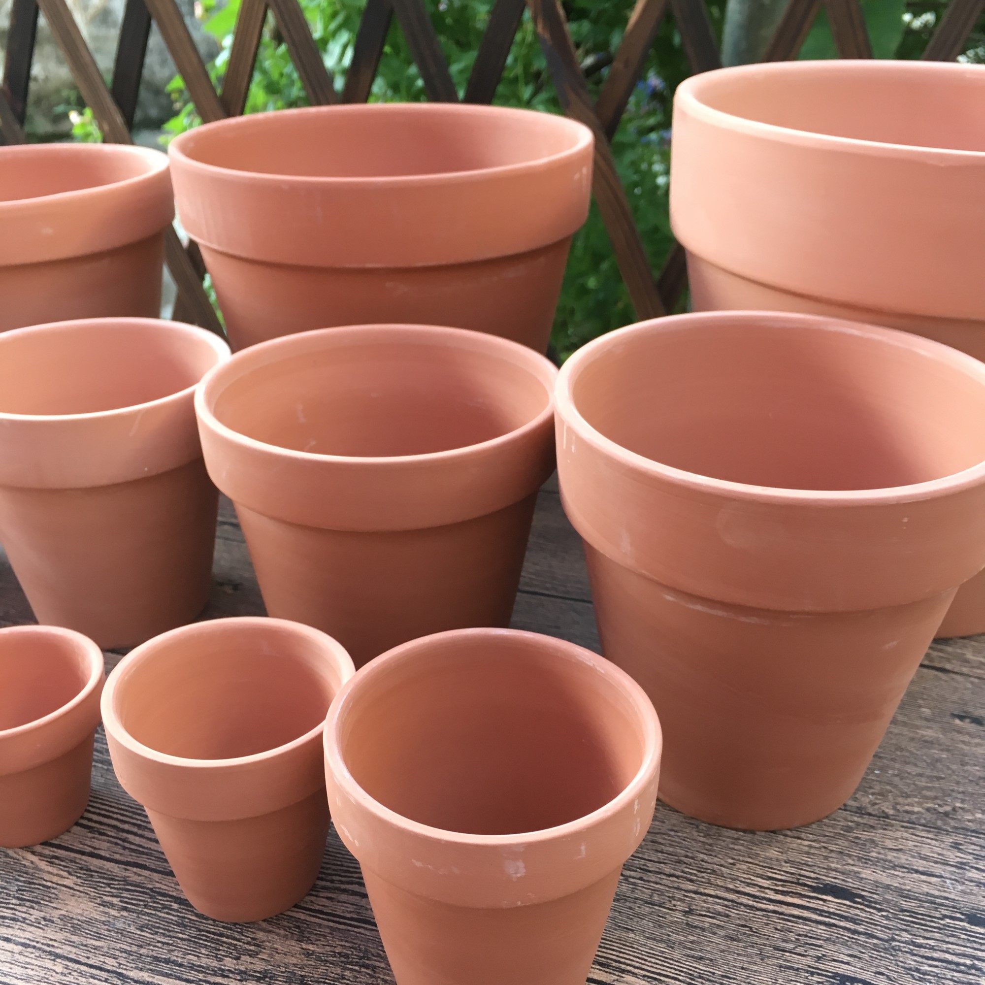 红陶花盆圆形花盆多肉植物育苗盆栽透气陶土盆绿植园艺花卉大号盆,淘宝优惠券,粉丝福利购,淘宝优惠卷