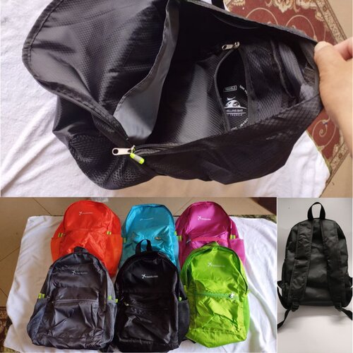 淑芯牌折叠旅行包双肩包轻便通勤背包大容量户外登山包儿童背包 - 图0