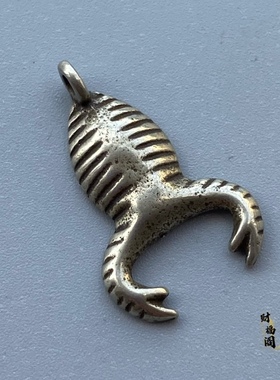 仿古古玩杂项收藏老物件白铜配饰卡子挂件男女挂饰