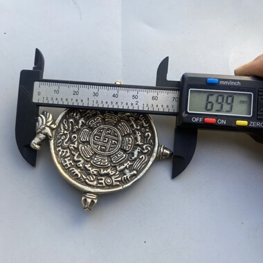 仿古利马铜大鹏鸟西藏侧挂腰挂九宫牌钥匙挂项链佛珠念珠配饰饰品