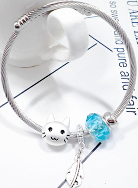 潮流时尚星月吊坠手链异域风情