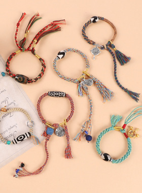 复古手链混合材质原创设计