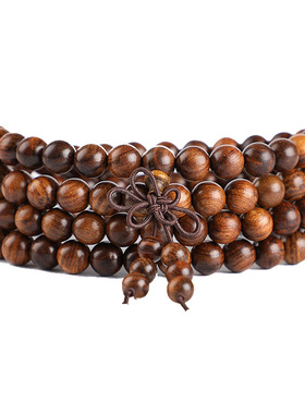 花梨木长款复古风云南小礼品佛珠