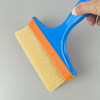 Extra large plastic bristle brush for brushing rice rolls