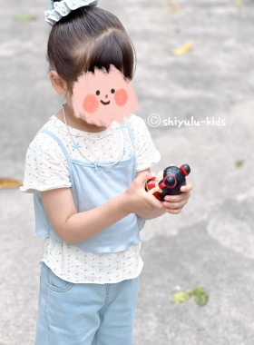 韩国进口儿童发饰可爱甜美公主发夹珍珠项链锁骨链女童串珠颈链