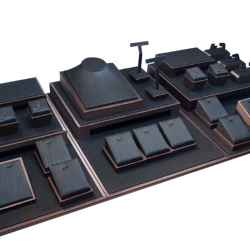 珠宝展示道具套装玉器首饰展示架手镯项链文玩串翡翠蜜蜡陈列托盘,淘宝优惠券,粉丝福利购,淘宝优惠卷