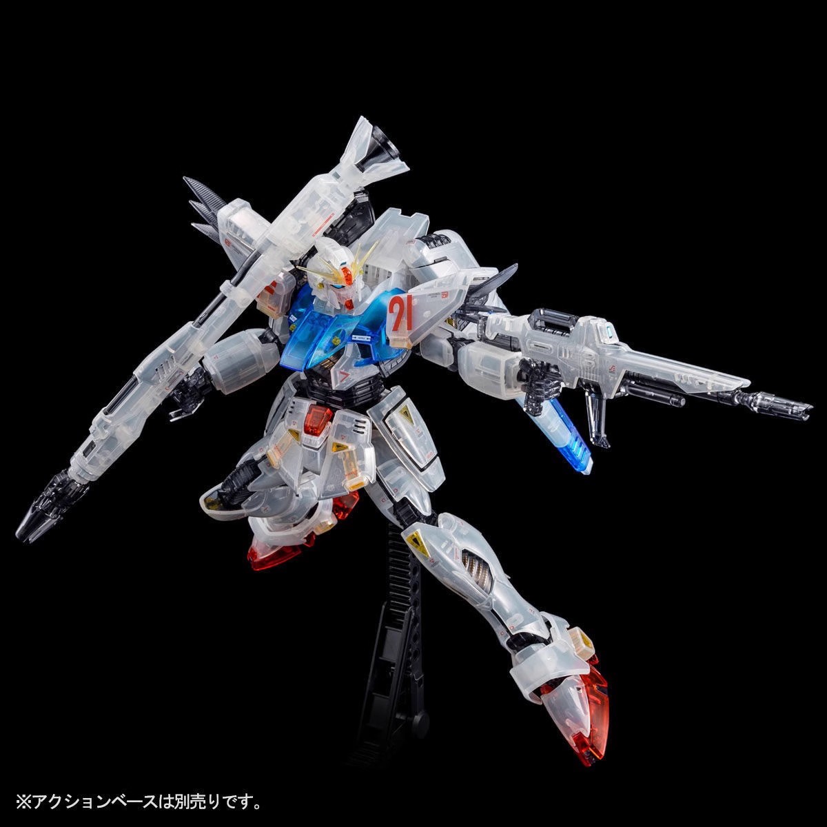 顺丰包邮 万代 MG 1/100 F91 高达 Ver2.0 残影配色 彩透 PB限定 - 图1