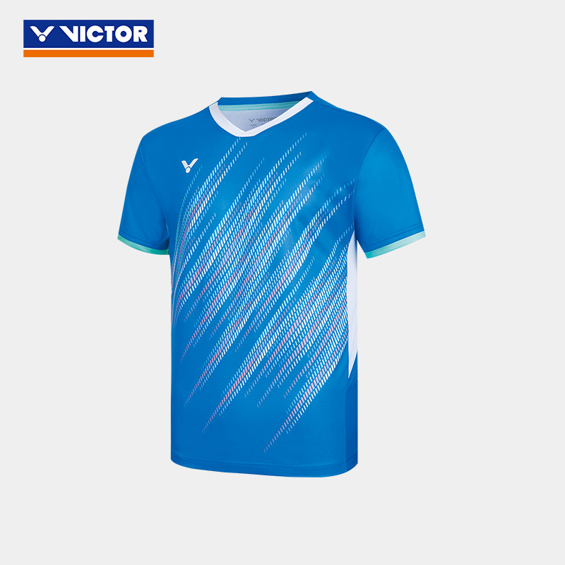 VICTOR威克多胜利羽毛球服男女款吸汗舒适运动速干短袖T恤60022,淘宝优惠券,粉丝福利购,淘宝优惠卷