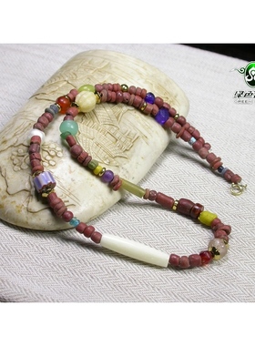 琉璃水晶饰品项链不还价