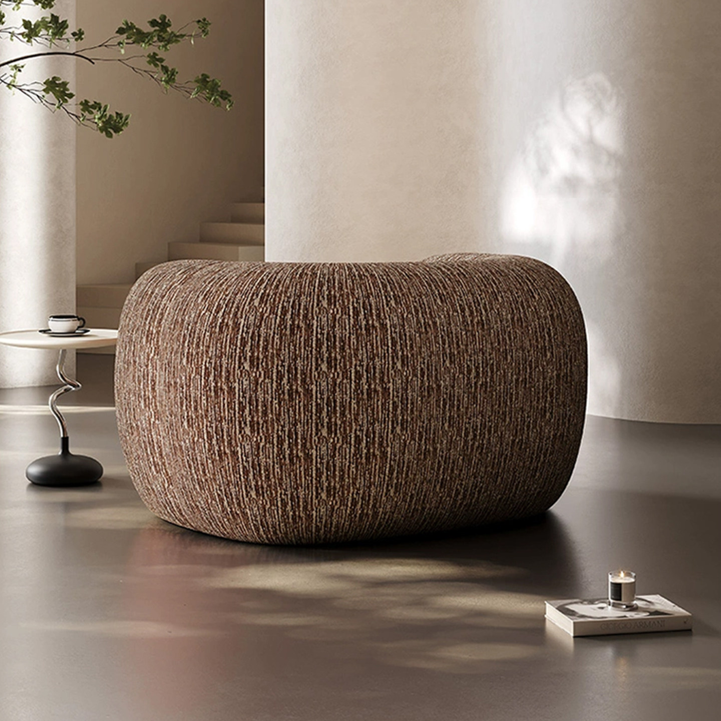 简约轻奢复古设计师单人沙发椅客厅家用休闲椅小户型阳台懒人沙发,淘宝优惠券,粉丝福利购,淘宝优惠卷