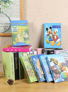 儿童房摆设拍照道具饰品仿真书