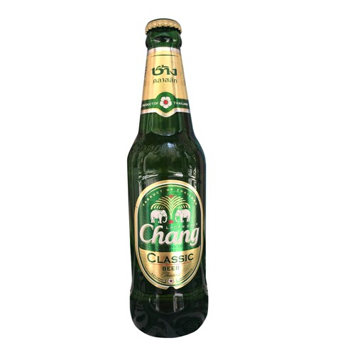 泰国大象象牌泰象啤酒Chang320mlx12瓶老挝双象缅玛西贡胜狮进口 - 图0