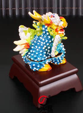 妙如意崇道堂生肖狗财兴业摆件