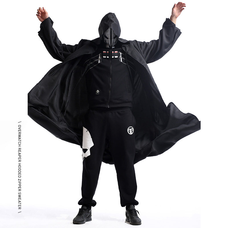 tee7-守望先锋卫衣潮牌士兵76开衫 tee7卫衣