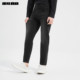 Lilang official four-way stretch hollow skin slim jeans