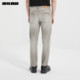 Lilang lyocell mid-rise slim fit cropped jeans