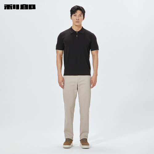 【商场同款】利郎官方 含羊绒针织衫男2026秋季毛衫26QMS1532S/1S - 图3