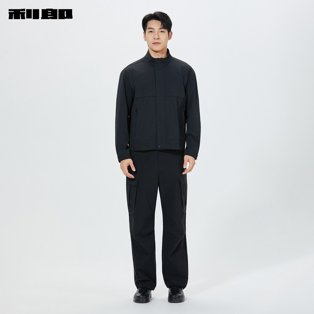 Lilanz official store same style thin stand collar jacket for men