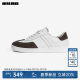 LiLang official cow leather contrasting color non-slip wear-resistant shoes