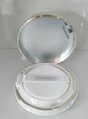 CHANDO自然堂雪润晶采裸透气垫BB霜正装替换装14g遮瑕持久保湿