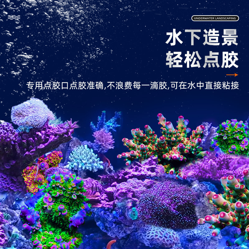 迈光Maxspect珊瑚造景胶水族箱装专用断肢啫喱胶粘珊瑚活石可水下 - 图1