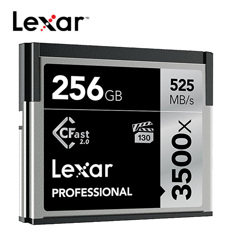 Lexar/雷克沙CF256G 3500X 525MB/s4K高速摄像机内存卡Cfast2.0卡 - 图1