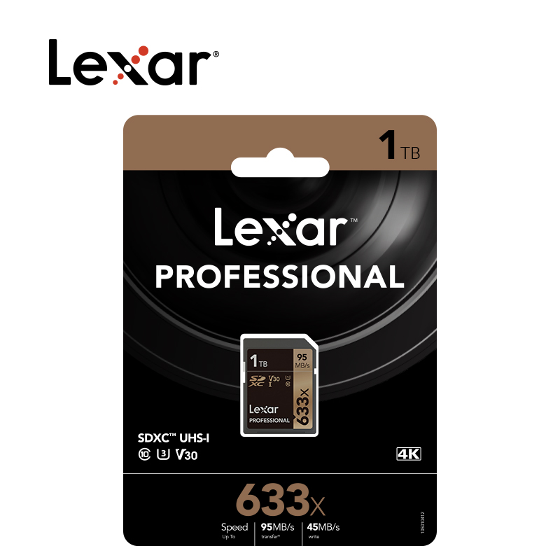 Lexar/雷克沙SD卡1T 633X U3 4k高速SD相机卡1TB内存卡SDXC 95M/S - 图3