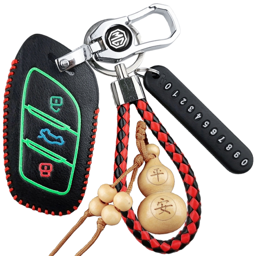 适用名爵6pro钥匙套mg5全包zs7hs木兰汽车天蝎座领航新能源遥控扣 - 图3