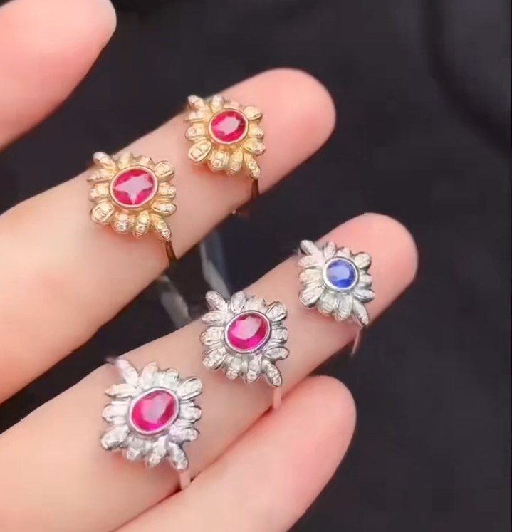 18K金耳钉镶天然蓝宝石主石1.25ct总重3.04g钻石48粒,淘宝优惠券,粉丝福利购,淘宝优惠卷