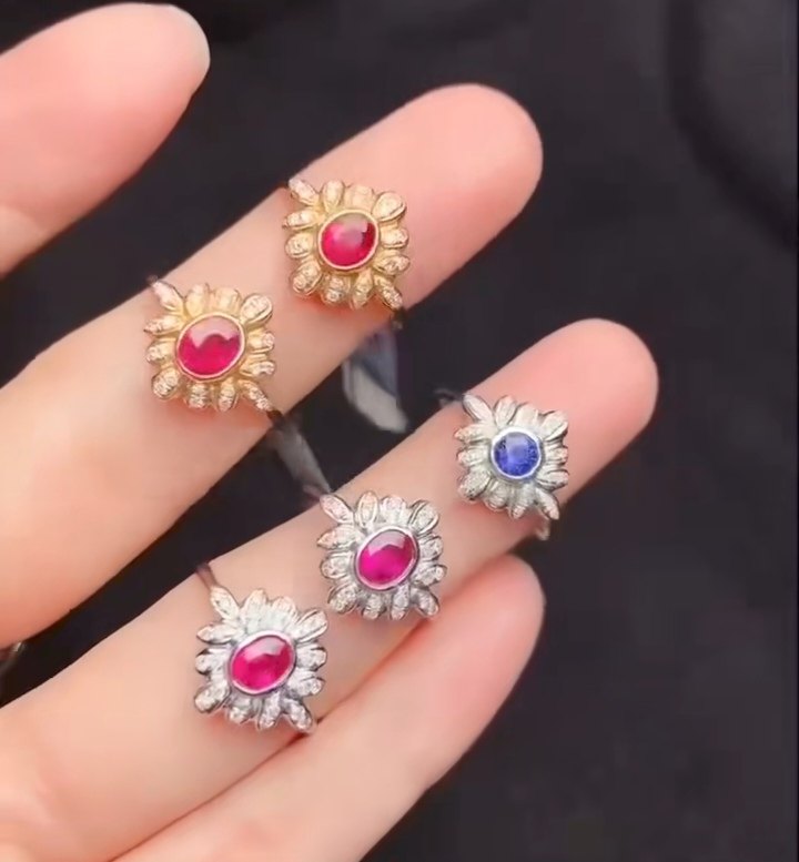 18K金耳钉镶天然蓝宝石主石1.25ct总重3.04g钻石48粒,淘宝优惠券,粉丝福利购,淘宝优惠卷