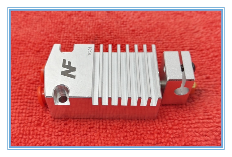 NF TC-01 3D打印机挤出机热端二进一出双色打印头单喷嘴换色功能 - 图1