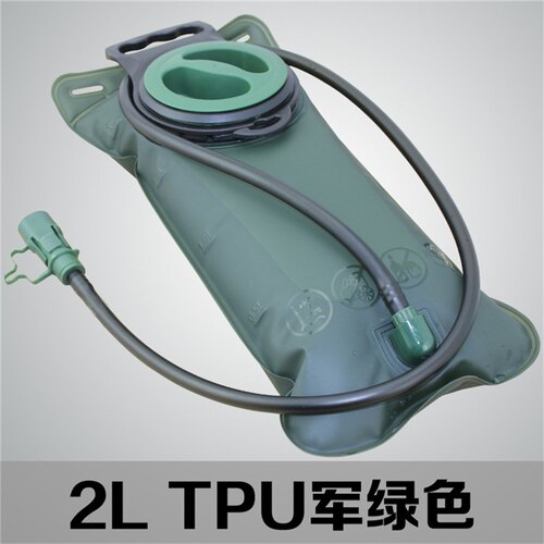背包水囊 水袋 骑行背包水袋 登山包饮水袋 户外水袋 带吸管2L - 图0