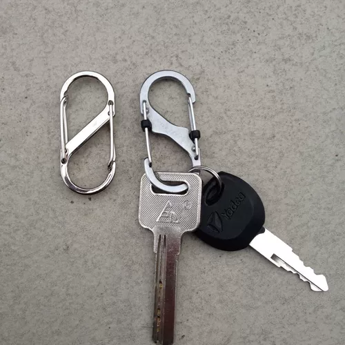 Металлический дорожный безопасный брелок для скалозалания, замок, анти-кража