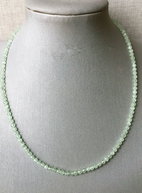 尖晶石锁骨链项链女特色简约