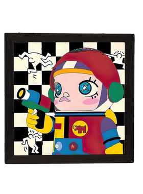 和唐客厅现代可定制潮流版画厂家