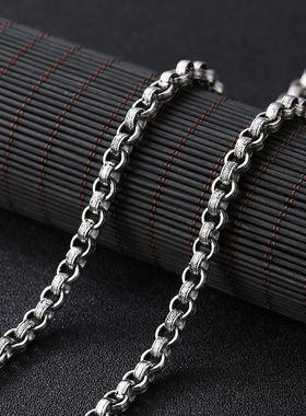 潮人回纹泰银复古民族风颈链项链