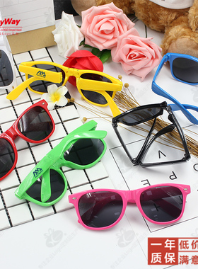 定制太阳眼镜印logo订做墨镜印字