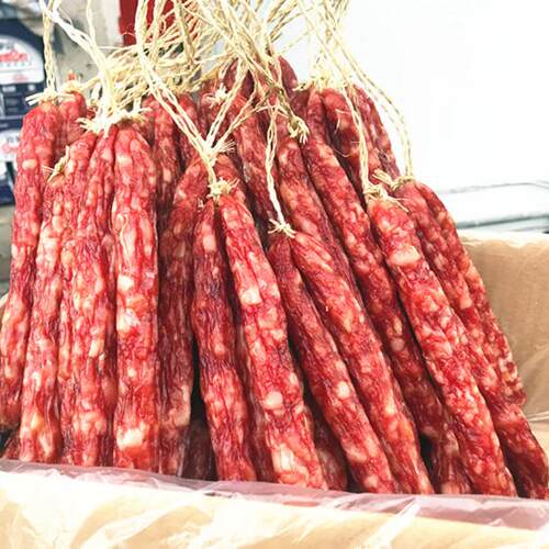 1斤就包邮 广东风味特产餐厅酒楼烧烤用广式腊味煲仔饭腊肠香肠 - 图0