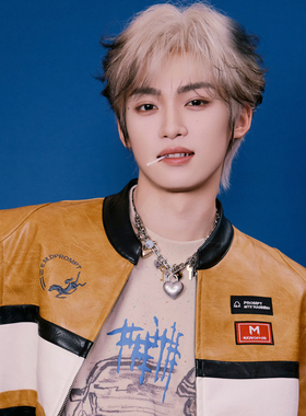 梓渝同款金属重工项链